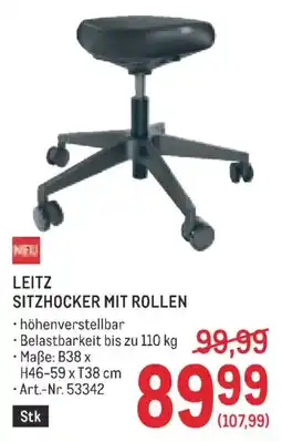 Metro Leitz sitzhocker mit rollen Angebot