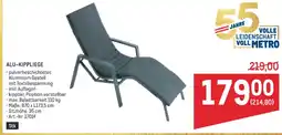 Metro Alu-kippliege Angebot