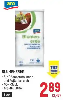 Metro Blumenerde Angebot