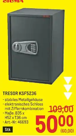 Metro Tresor ksf5236 Angebot
