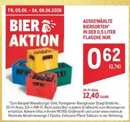 Metro Ausgewählte biersorten Angebot