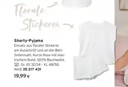 Tchibo Eduscho Shorty-Pyjama Angebot