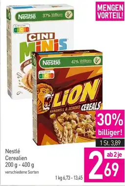 Sutterlüty Nestlé Cerealien Angebot