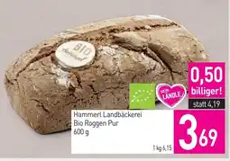Sutterlüty Hammerl Landbäckerei Bio Roggen Pur Angebot