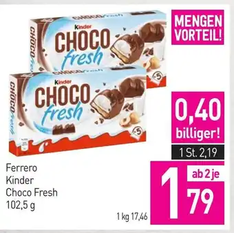 Sutterlüty Ferrero Kinder Choco Fresh Angebot
