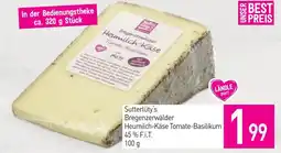 Sutterlüty Sutterlüty's bregenzerwälder heumilch-käse tomate-basilikum Angebot