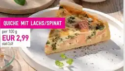 Sutterlüty Quiche mit lachs/spinat Angebot