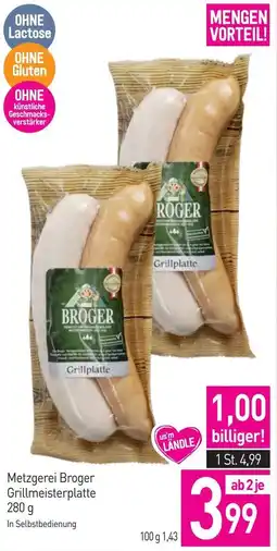 Sutterlüty Metzgerei broger grillmeisterplatte Angebot
