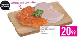 Sutterlüty Putensteak natur oder mariniert Angebot