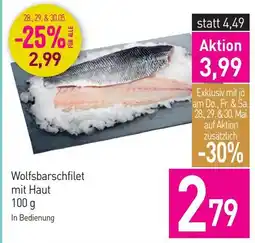 Sutterlüty Wolfsbarschfilet mit haut Angebot