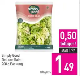 Sutterlüty Simply good de luxe salat Angebot