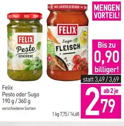 Sutterlüty Felix pesto oder sugo Angebot