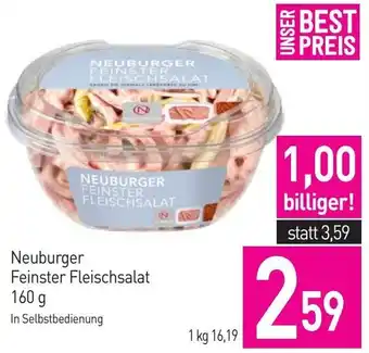 Sutterlüty Neuburger Feinster Fleischsalat Angebot