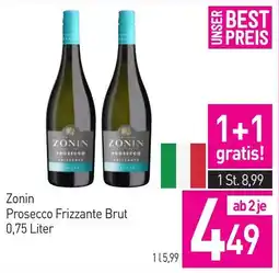 Sutterlüty Zonin prosecco frizzante brut Angebot