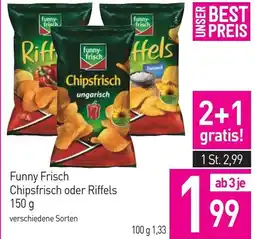 Sutterlüty Funny frisch chipsfrisch oder riffels Angebot