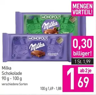 Sutterlüty Milka schokolade Angebot