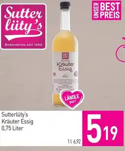 Sutterlüty Sutterlüty's kräuter essig Angebot