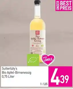 Sutterlüty Sutterlüty's bio apfel-birnenessig Angebot