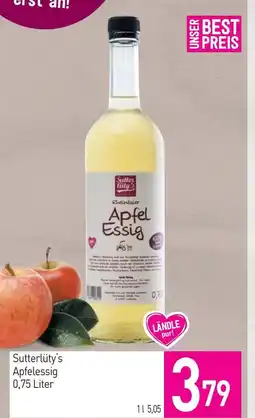 Sutterlüty Sutterlüty's apfelessig Angebot