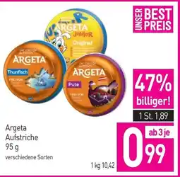 Sutterlüty Argeta Aufstriche Angebot