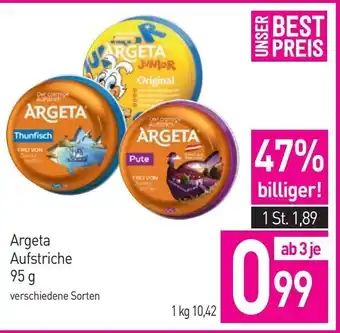 Sutterlüty Argeta Aufstriche Angebot