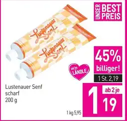 Sutterlüty Lustenauer senf scharf Angebot