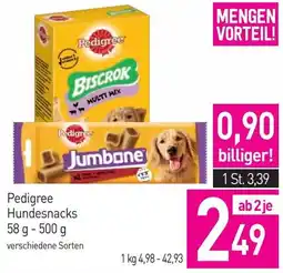 Sutterlüty Pedigree hundesnacks Angebot