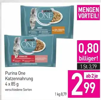 Sutterlüty Purina one katzennahrung Angebot