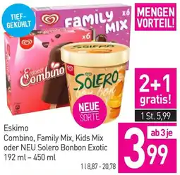 Sutterlüty Eskimo combino, family mix, kids mix oder neu solero bonbon exotic Angebot