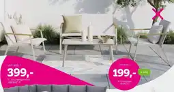 Mömax Gartenset bianco Angebot