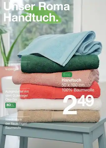 Zeeman Handtuch 50x100 cm Angebot