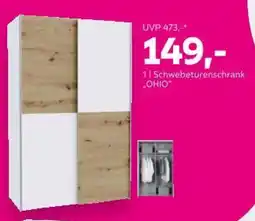 Mömax Schwebetürenschrank ohio Angebot
