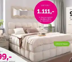 Mömax Boxspringbett bubble box Angebot