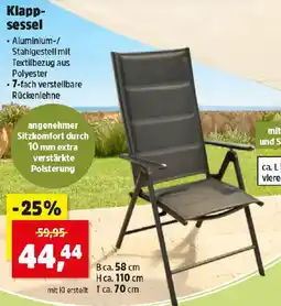 Thomas Philipps Klapp- sessel Angebot
