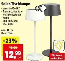 Thomas Philipps Solar-Tischlampe Angebot