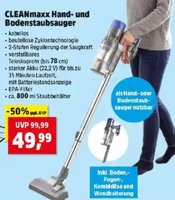 Thomas Philipps Cleanmaxx hand- und bodenstaubsauger Angebot