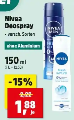 Thomas Philipps Nivea Deospray Angebot