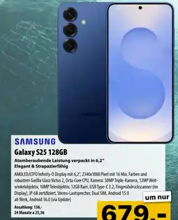 Cosmos SAMSUNG Galaxy S25 128GB Angebot