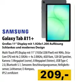 Cosmos SAMSUNG Galaxy Tab A11+ Angebot