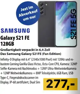 Cosmos SAMSUNG Galaxy S21 FE 128GB Angebot