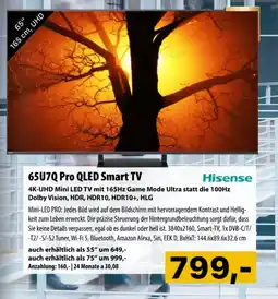 Cosmos 65U7Q Pro QLED Smart TV Angebot