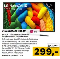 Cosmos 43NAN081A6A UHD TV Angebot