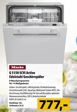 Cosmos G 5150 scvi active edelstahl geschirrspüler Angebot
