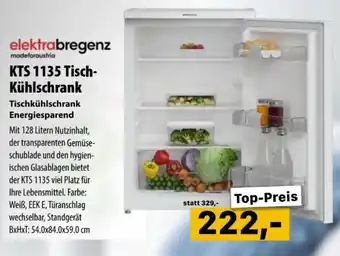 KTS 1135 Tisch- Kühlschrank
