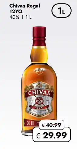 Travel FREE Chivas Regal 12YO Angebot