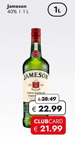 Travel FREE Jameson Angebot
