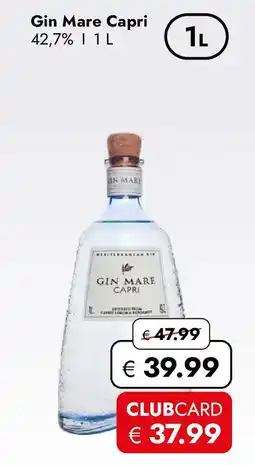 Travel FREE Gin mare capri Angebot