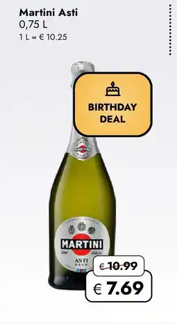 Travel FREE Martini Asti Angebot