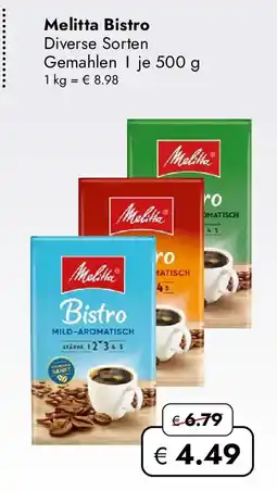 Travel FREE Melitta bistro Angebot