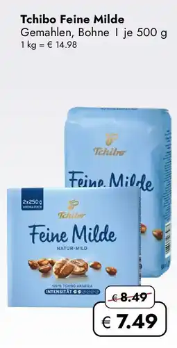 Travel FREE Tchibo feine milde Angebot